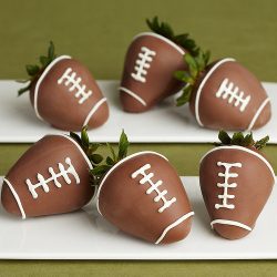 football-strawberries