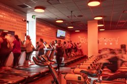 Orange Theory Workout space